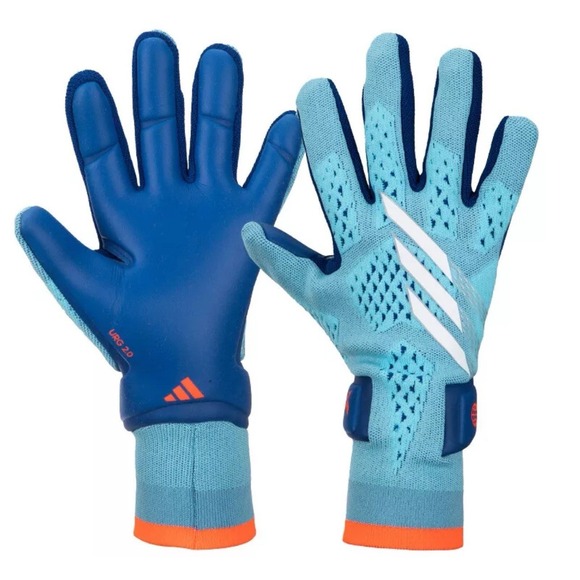 Adidas X GL Pro Gloves‎ Men's Soccer Goalkeeper Gloves Blue NWT IA0836 Size 11